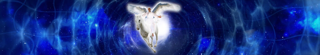 7. Angel on a White Horse
